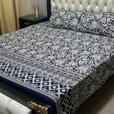 3D CRYSTAL COTTON BEDSHEET